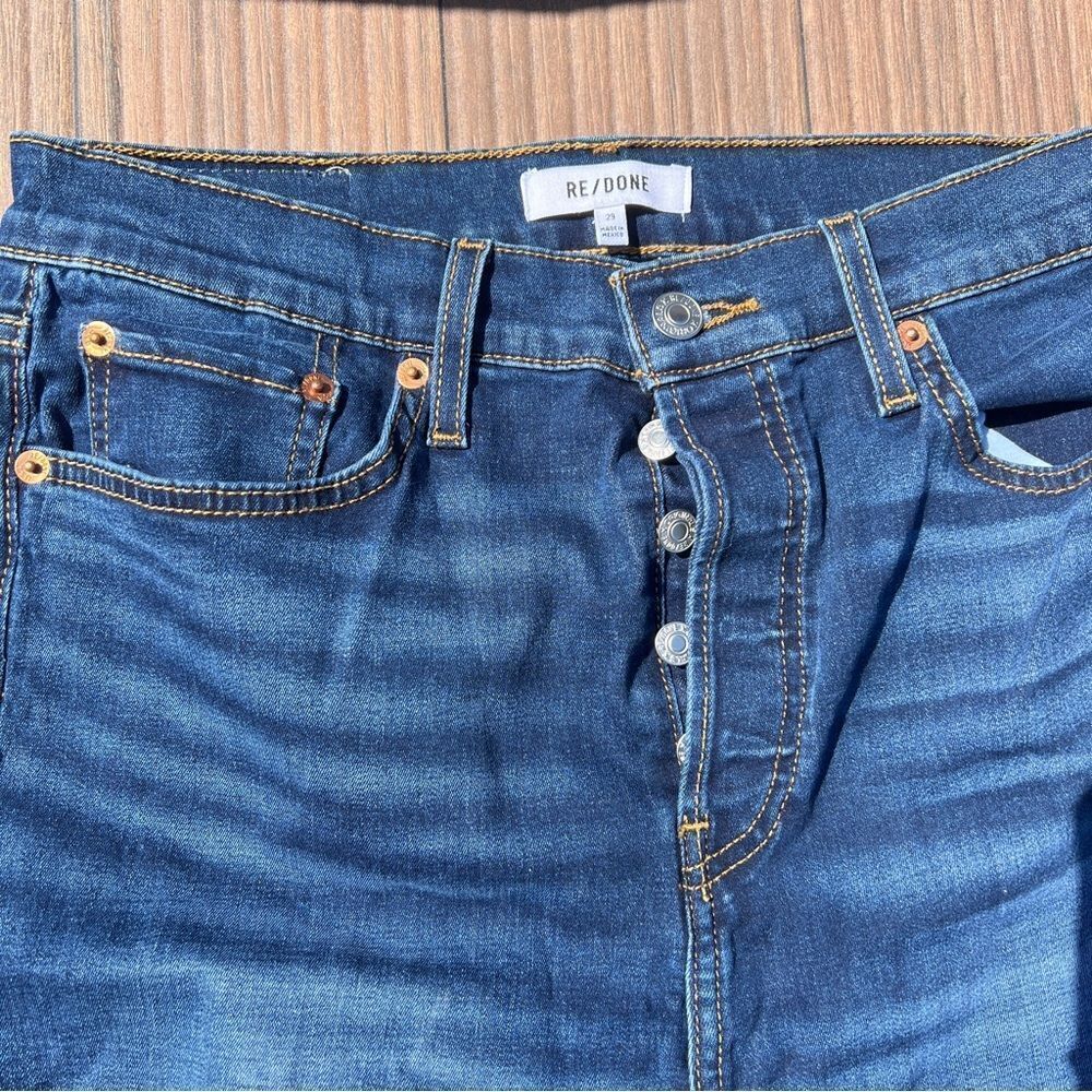 Re/Done Women's High Rise Blue Jeans | Size: 29 - Picture 2 of 5